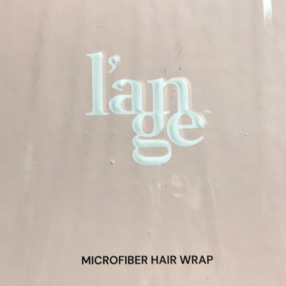 Lange microfiber hair wrap blush BNIP - Picture 3 of 7